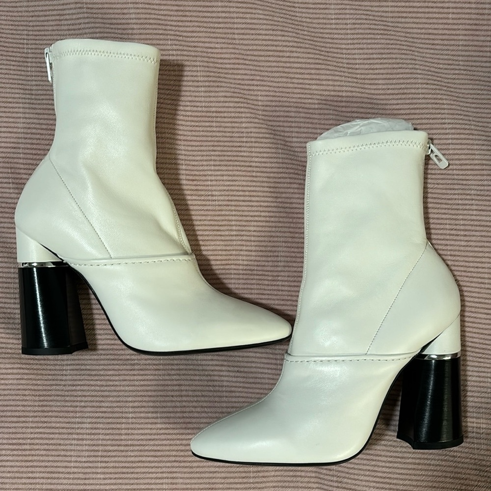 New 3.1 Phillip Lim white leather boots